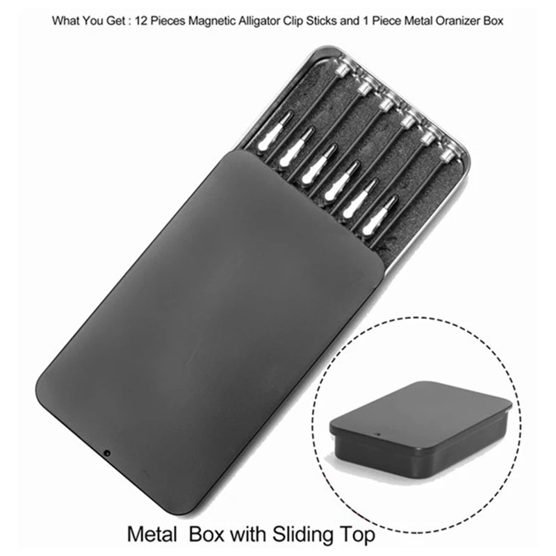 Modelschildering Standaard Basishouder En 12 Stuks Magnetische Buigbare Alligator Clip Sticks Set Modellering Tools Voor Airbrush Eenvoudig Te Installeren