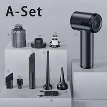 4 in1 Car Vacuum Cleaner 1995000PA Powerful Cleaning Machine for Home Appliance Car Wireless Portable Cleaner Home Floor cleaner