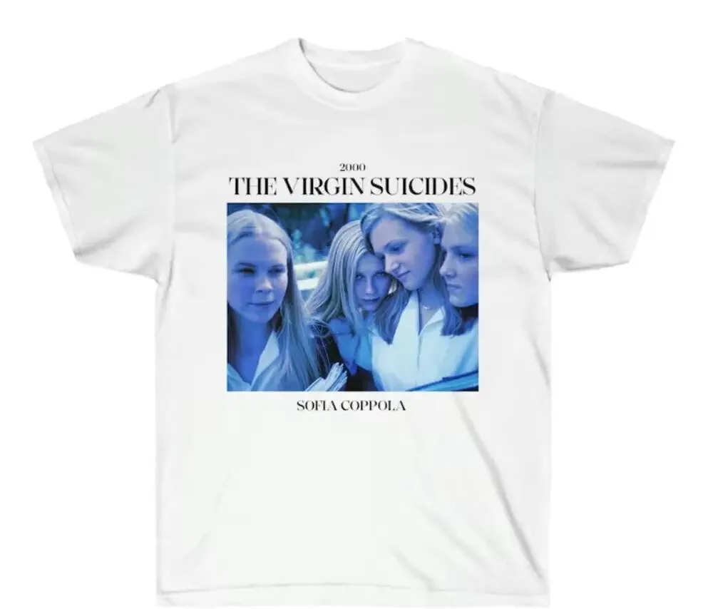 The virgin suicides book film sofia coppola director inspired T-shirt TE4517