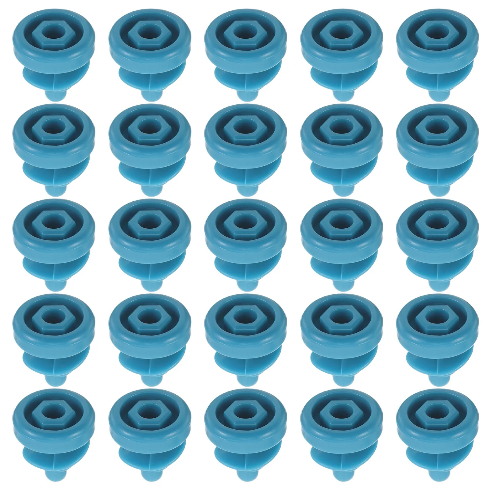 25Pcs Cardboard Construction Tools Screws Blue Reusable Kids Building Kit Stem Assembly Set for Classroom Homeschool Activities