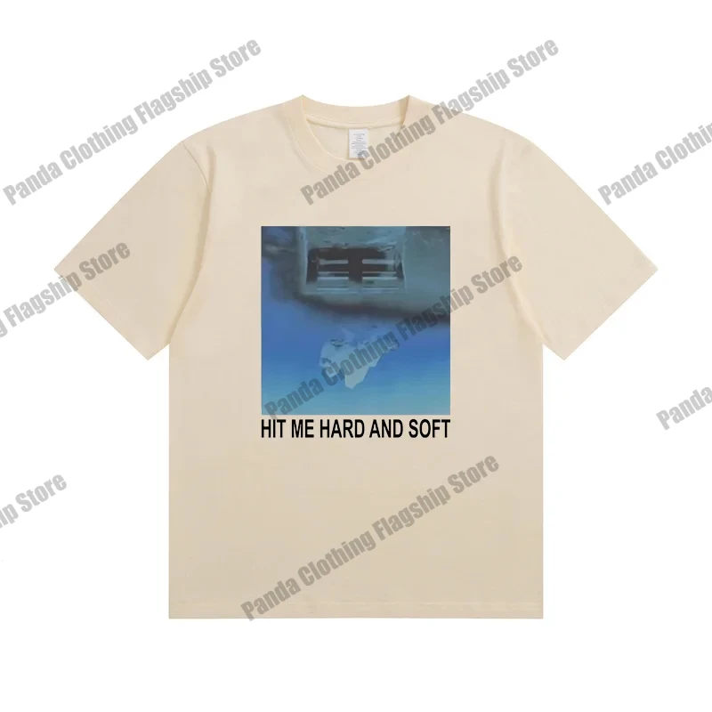 تي شيرت من القطن الخالص بيلي إيليش، ألبوم جديد ضرب لي هارد، نفس تي شيرت الراب بأكمام قصيرة ماركة عصرية للرجال والنساء