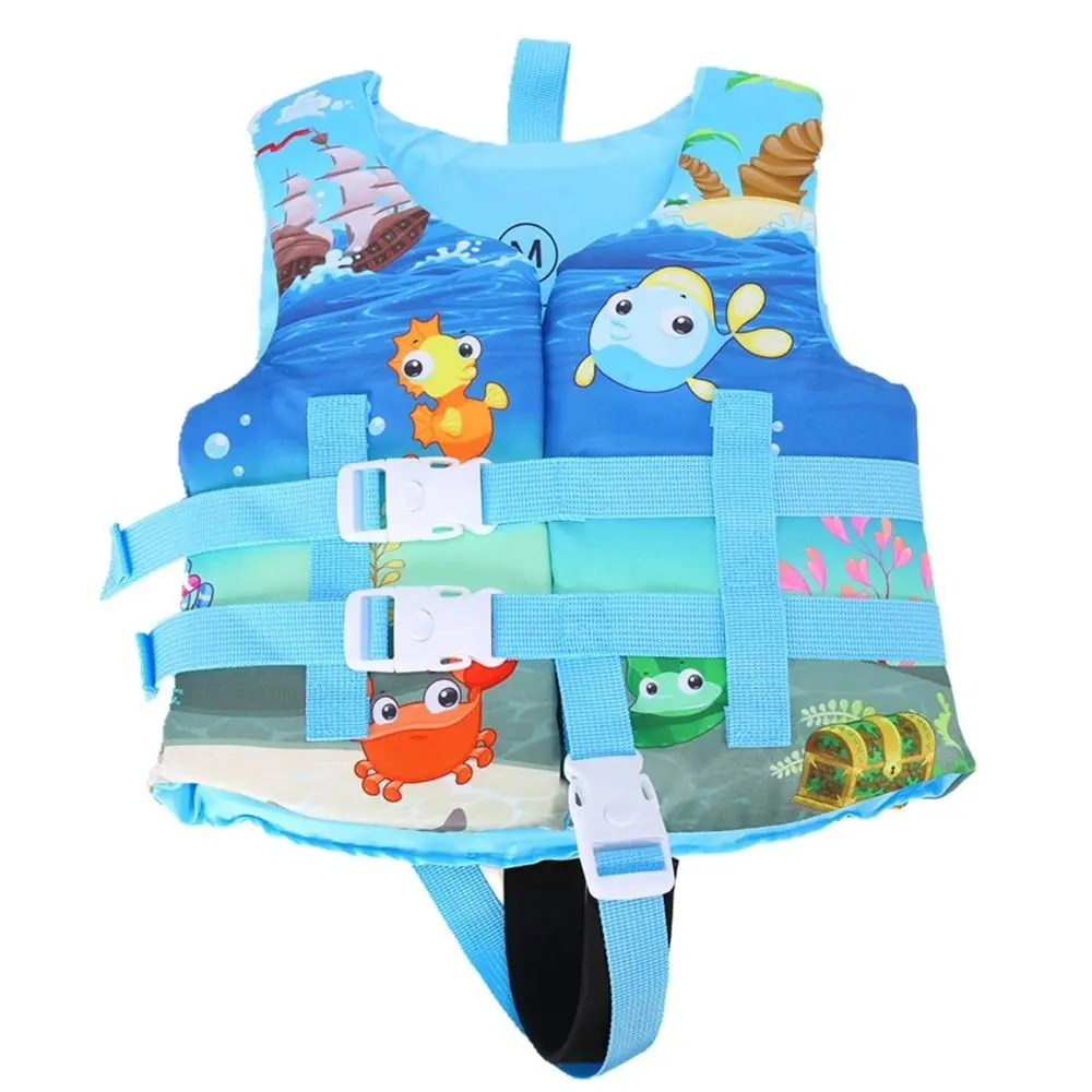 Roupa de banho jaqueta de natação crianças colete salva-vidas flutuabilidade espuma flutuante jaqueta azul rosa bebê flutuabilidade terno deriva barco