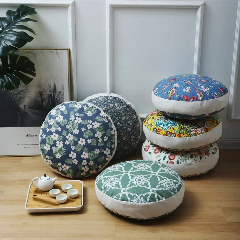 

Round Seat Back Cushion Throw Pillow Home Decorative for Living Room Chair Couch Sofa for All Seasons Xmas Gift 쿠션