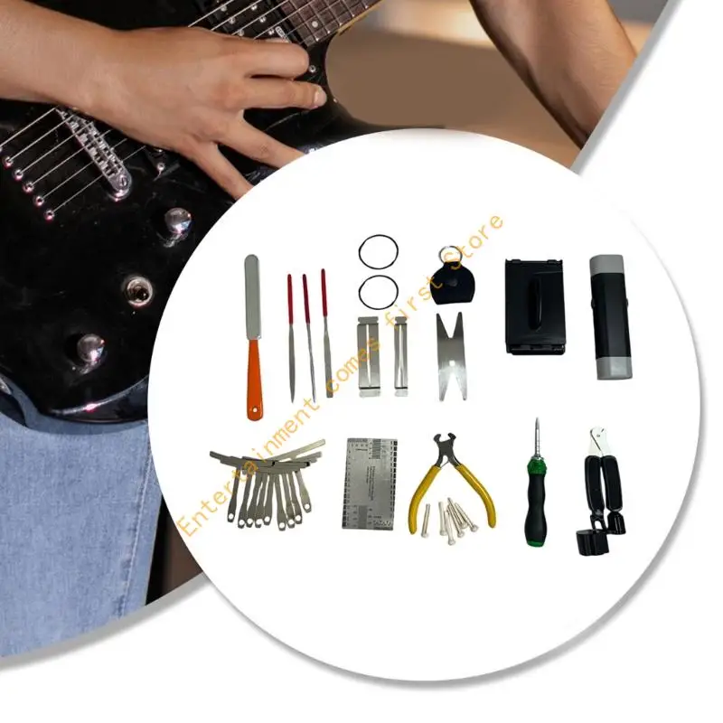 set-per-manutenzione-della-chitarra-per-uso-didattico-e-strumento-regolazione-della-chitarra-routine-55kd