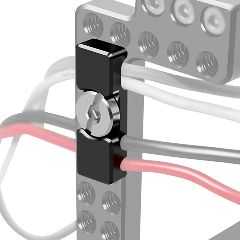 Universal 1/4 Camera -Compatible Cable Clamp DSLR Wire Lock Clamp Photography Cable Clip For Sony Canon Monitor