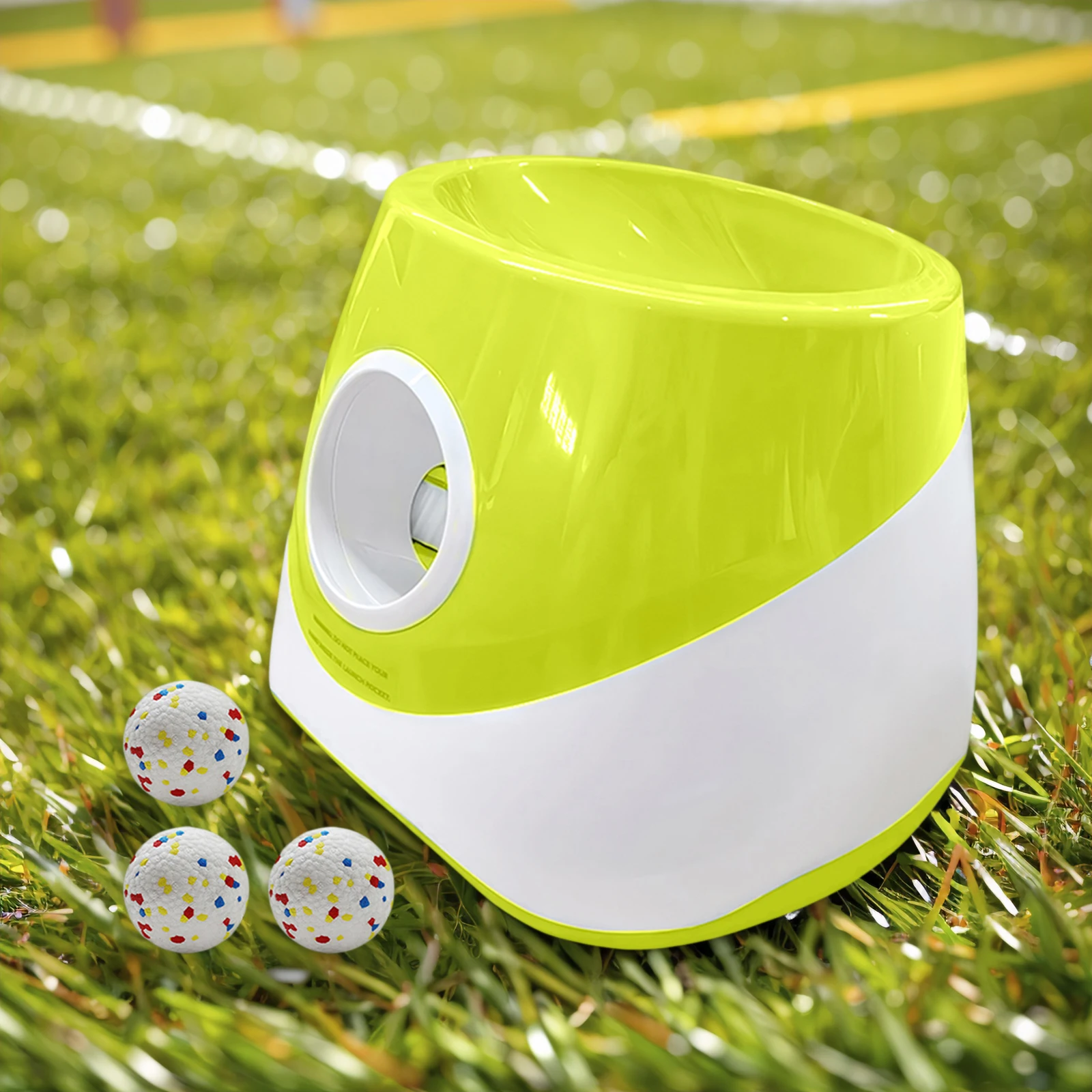 

Интерактивная автоматическая пусковая установка для мячей с 3 теннисными мячами, автоматический метатель мячей для собак, автоматическая пусковая установка для мячей для средних собак