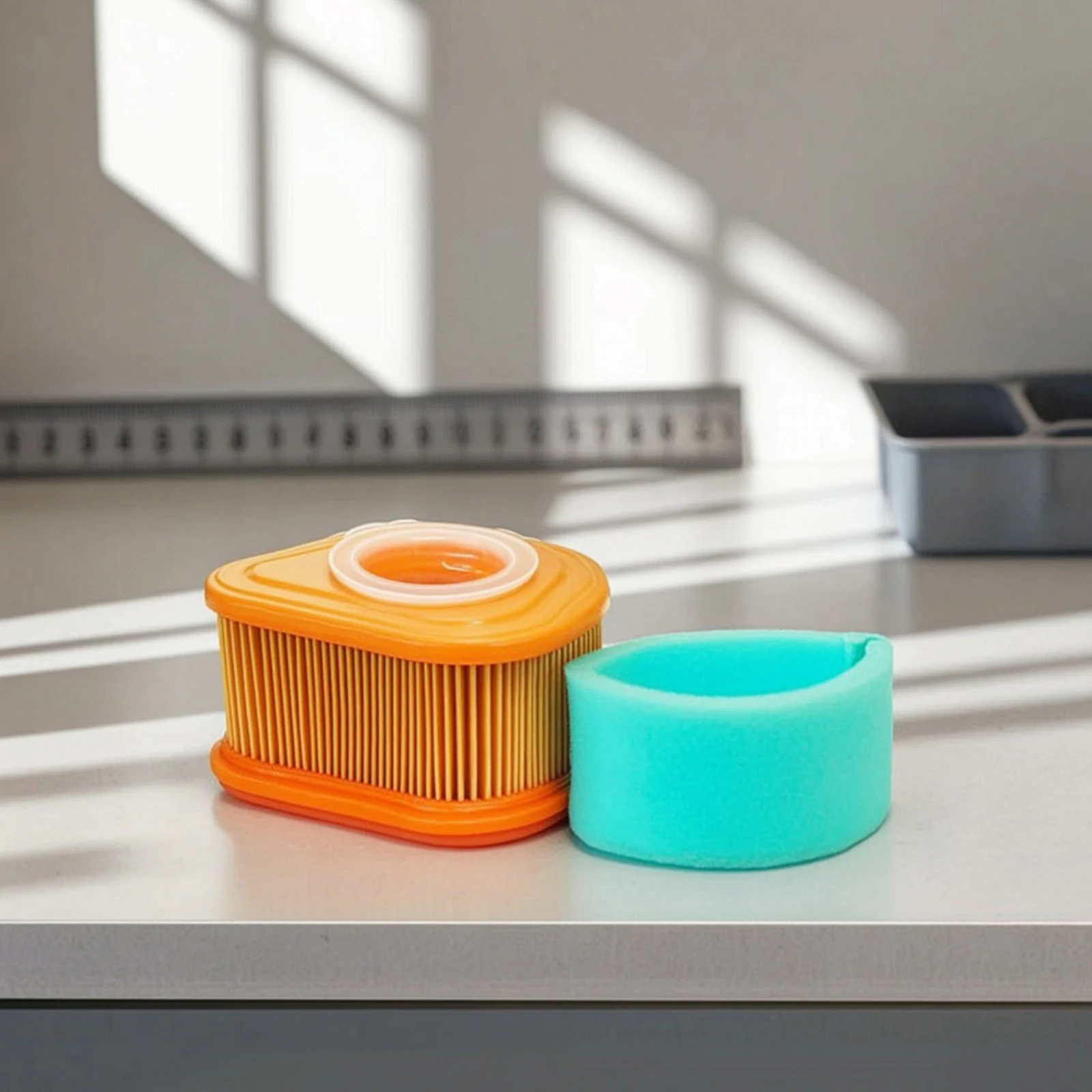 Filtre à air avec manchon en mousse, filtre à air en mousse efficace, haute densité, longue durée, pour l'entretien des tondeuses à gazon