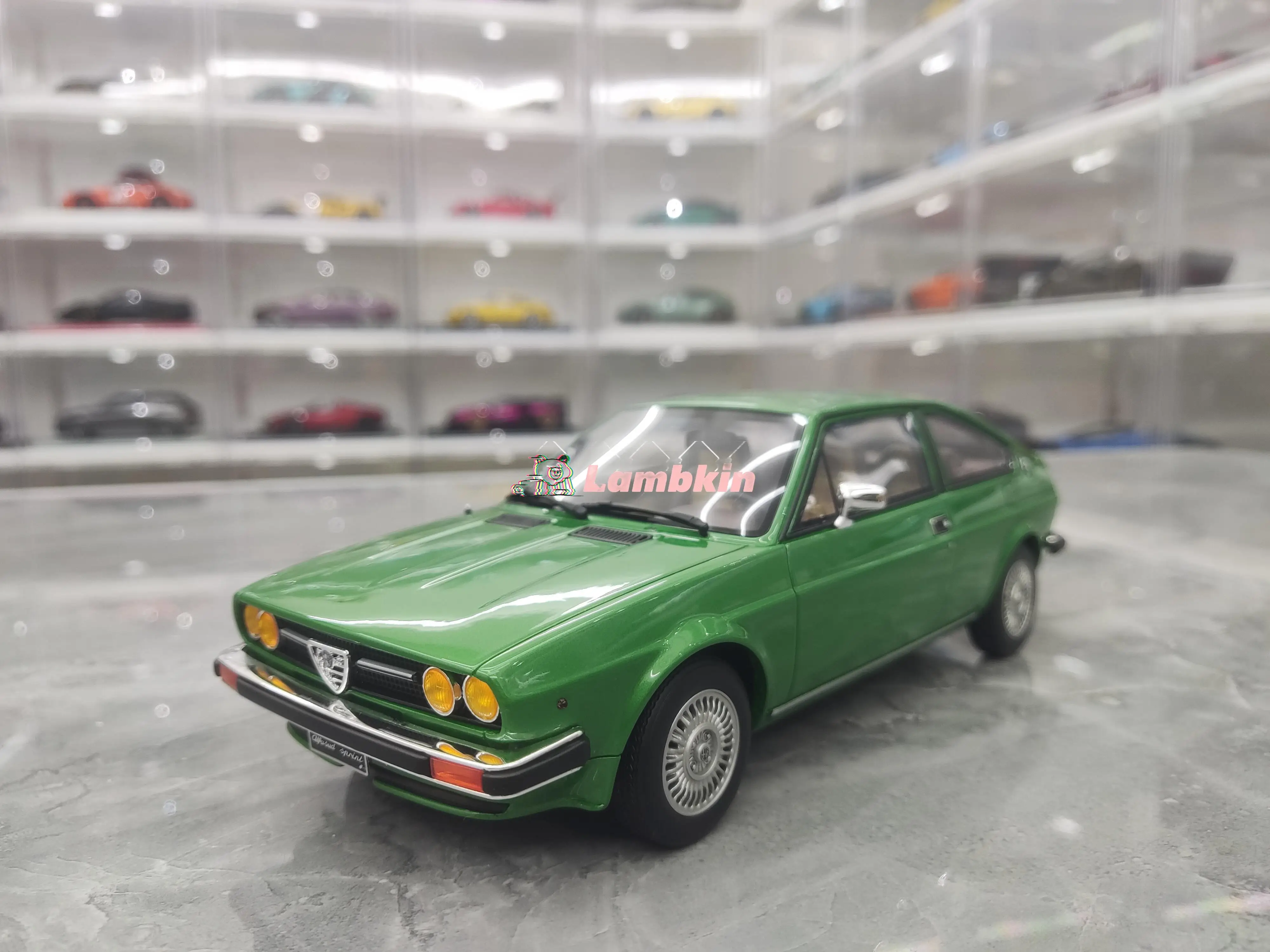 OTTO-Resina Car Model Collection, Limited Edition Replica, SUD SPRINT, Fit para ALFA ROMEO, 1:18 Escala