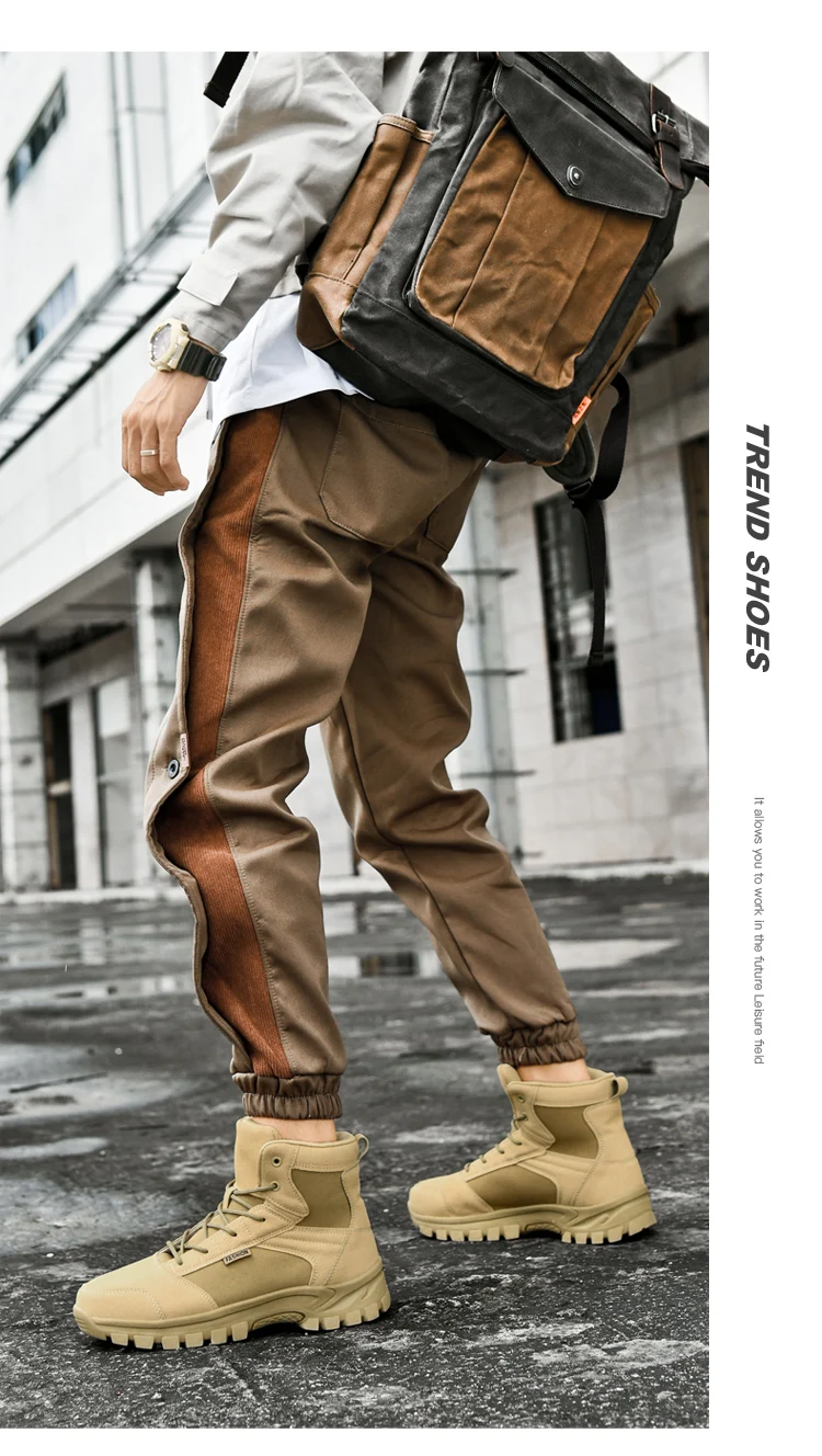 

2025 new fashion plus size men's sneakers thick bottom shock absorption camouflage pattern running shoes