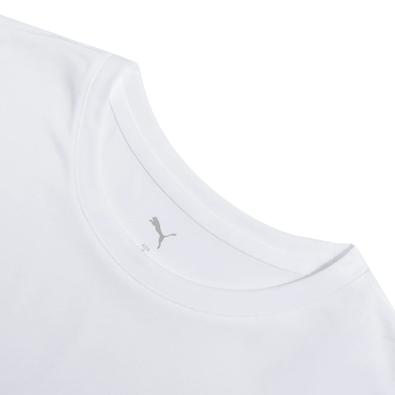 بوما ملابس رياضية رجالية للجري واللياقة البدنية نصف كم ملابس غير رسمية قابلة للتنفس رقبة مستديرة تي شيرت كامل 527344-02 #3