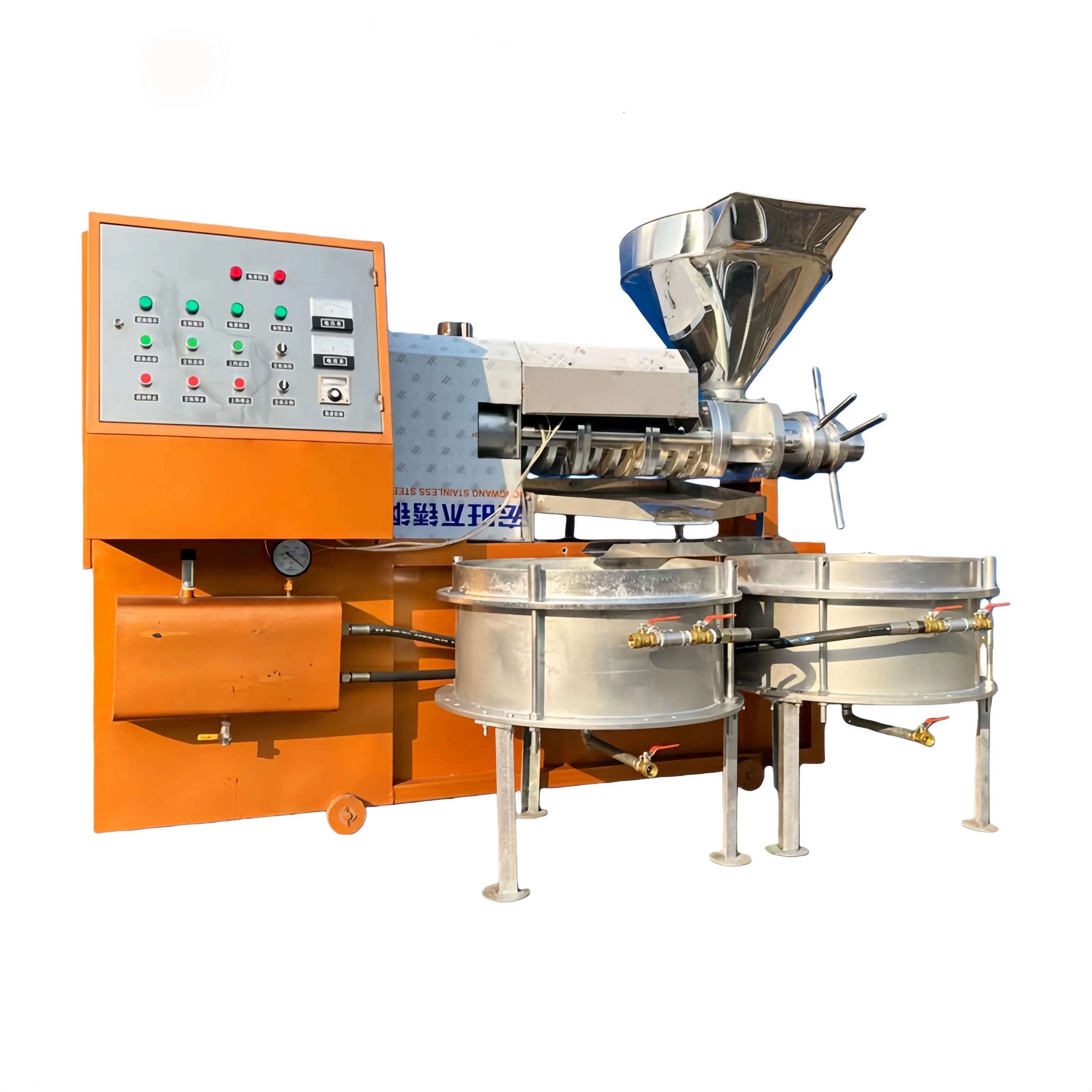 Welcome To Purchase Stainless Steel Spiral Oil Press Commercial Fully Automatic Spiral Oil Press Discounted Price