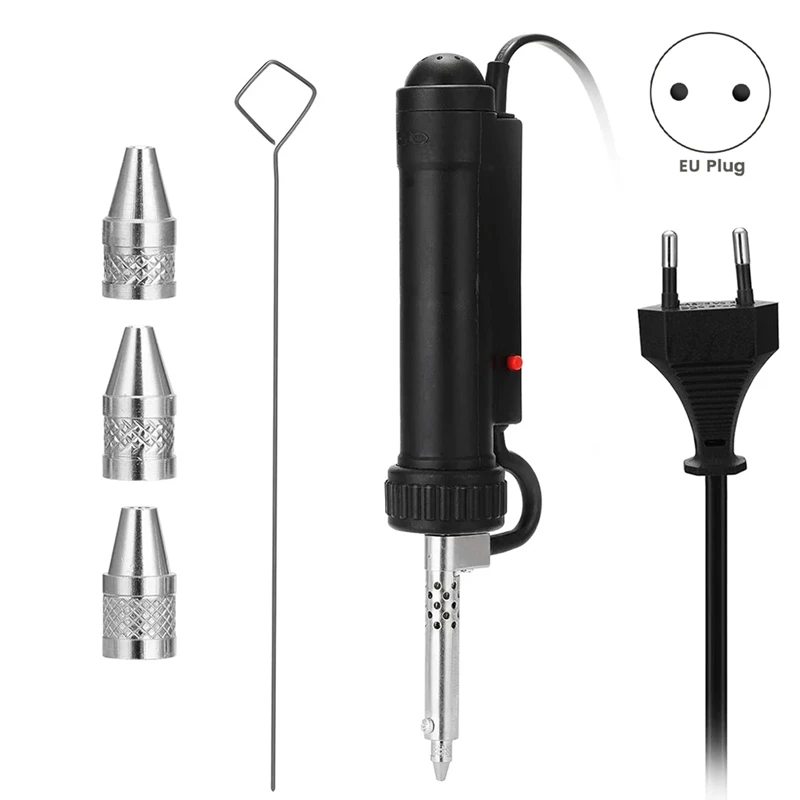 ABNO-Electric Vacuum Desoldering Machine Portable Welding Desoldering Machine Electric Soldering Repair Tool EU Plug