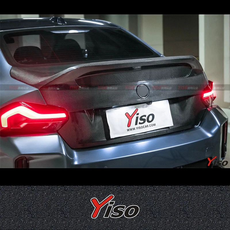 Suitable for 2 series 42 G87 M2 modified Vorsteiner dry carbon fiber Tail Box Cover G87 M2 suitcase cover 2 series backdoor