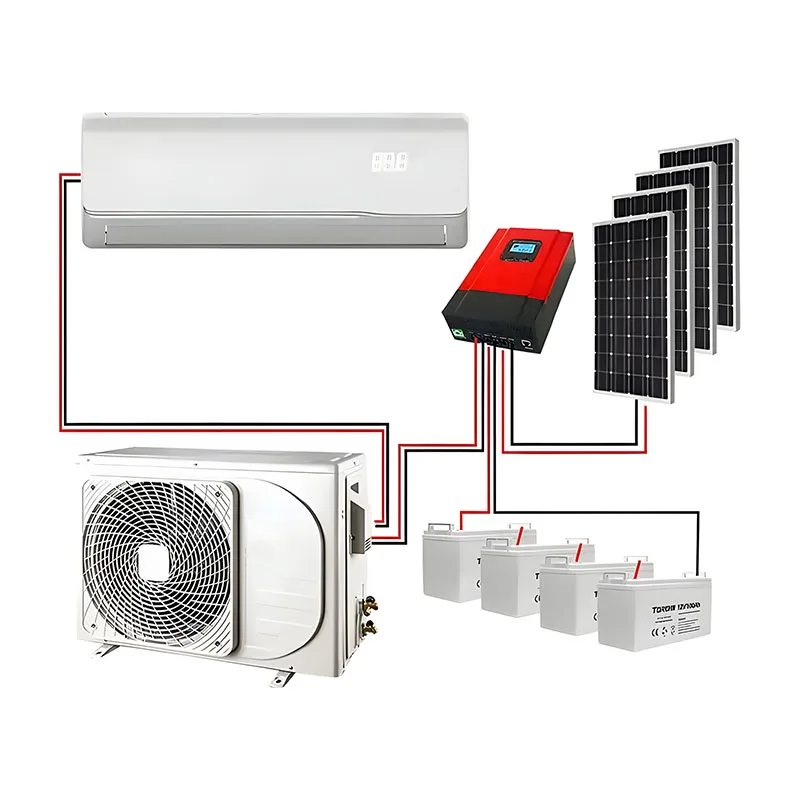 

Hybrid AC & DC Solar Air Conditioner 48V Wall-Mounted Split for Household Hotels & Cars Off-Grid 9000-24000 BTU US Plug