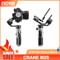 ZHIYUN CRANE M2S 3-Axis Handheld Camera Gimbal Stabilizer Compatible with Sony Fuji Nikon DSLR Mirrorless Camera
