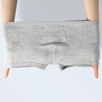 5Pcs Traceless Men's Disposable Panties Underpants Simple Seamless Cotton Briefs Mid Waist Solid Underwears for Man Male