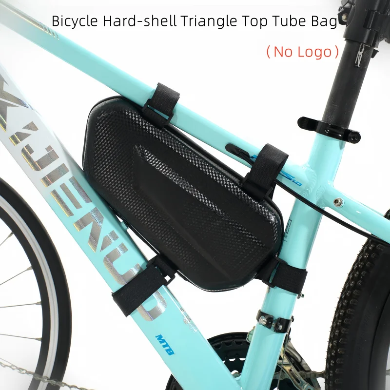 Fahrrad-EVA-Hartschalenkoffer, dreieckige Oberrohrtasche – wasserabweisend, Notfall-Fahrradtasche, leichte Aufbewahrung