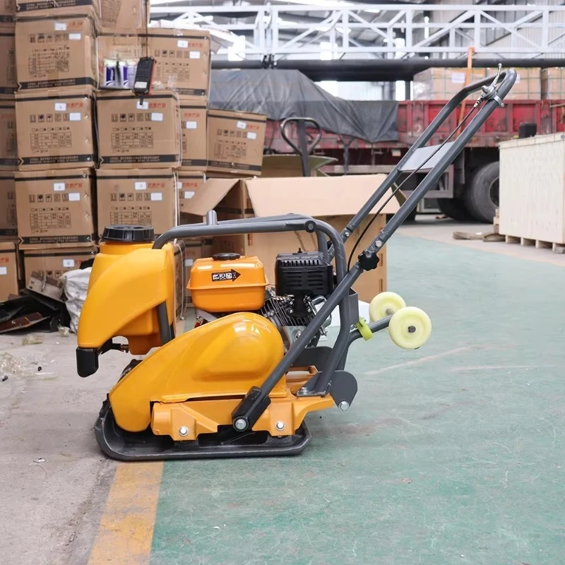 CE Approved Stone Vibrating Plate Compactor Mini Type Vibratory Plate Compactor Portable Plate Compactor