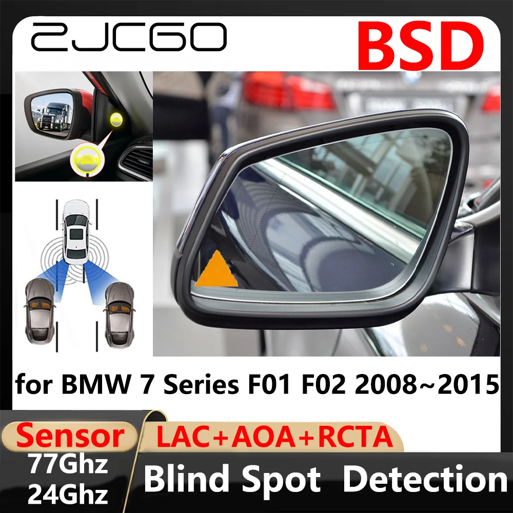 Bsd Blinde Vlek Detectie Rijstrook Verandering Geassisteerd Parkeren Rijden Warnin Voor Bmw 7 Series F01 F02 2008 ~ 2015