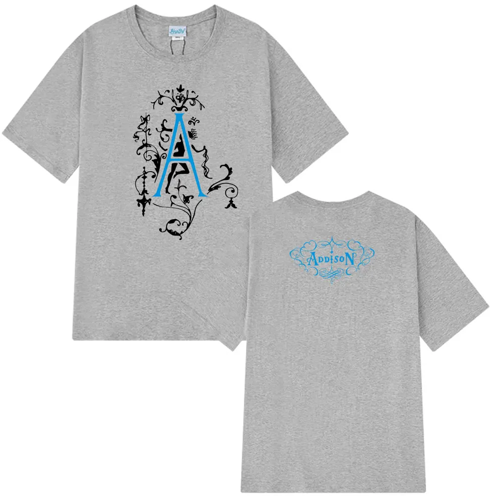 أديسون راي موضة الجرافيك تي شيرت الرجال النساء Harajuku تي شيرت قصيرة الأكمام الجمالية العصرية عادية وعالية الجودة تي شيرت #4
