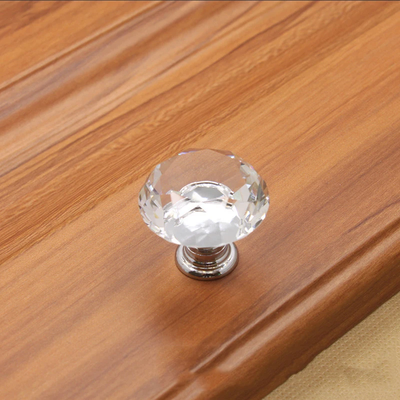 Transparent Drawer Pull Decorative Elegant Design Durable Material Easy Installation Unique Drawer Handle For Dresser