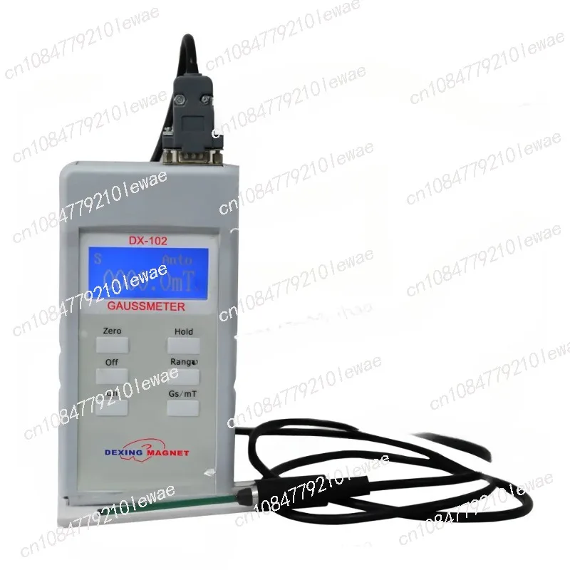 Portable Digital Tester Purchased Hall Effect Probe Gaussian Meteor Test Magnet DX-102 Handheld Gaussian Meter