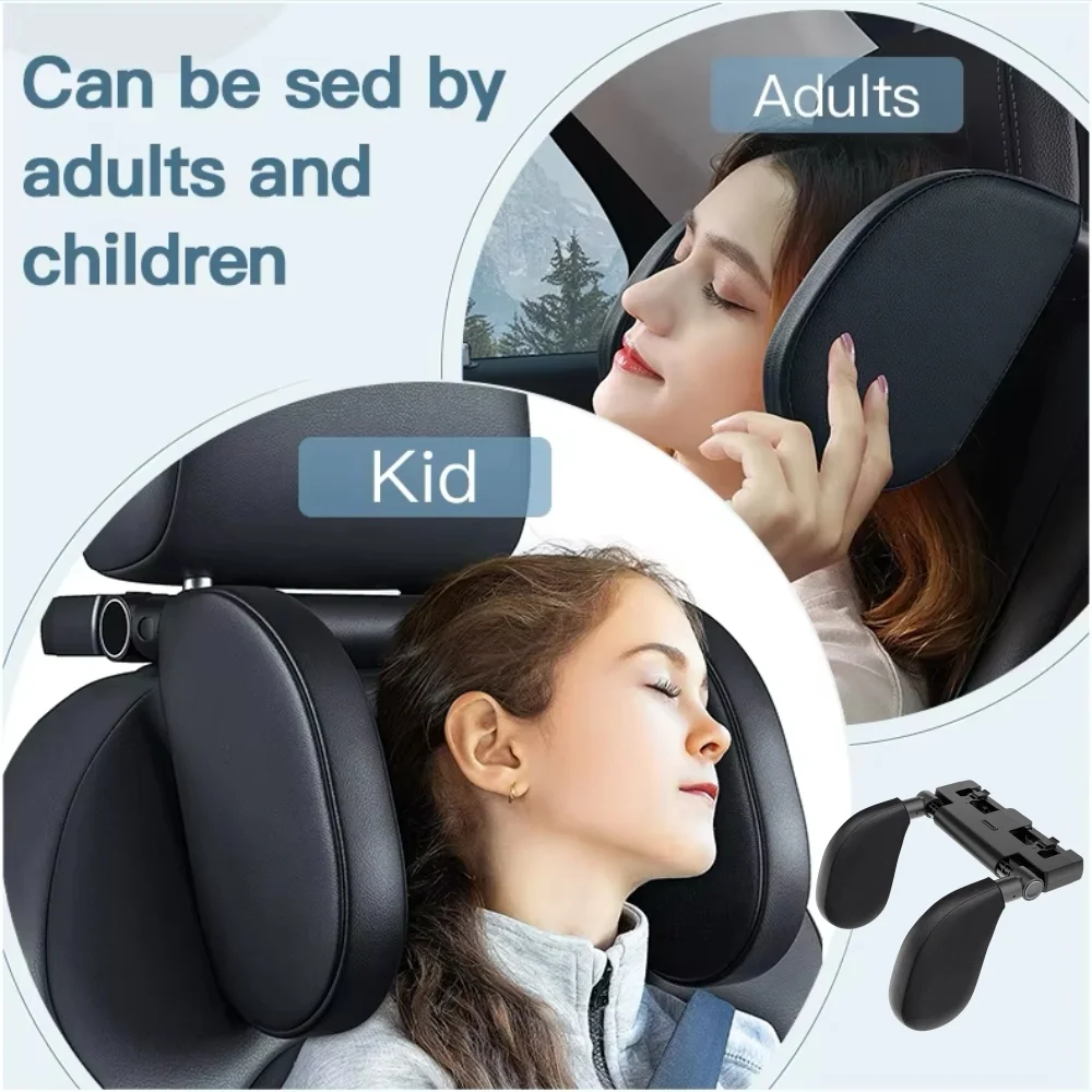 

Для автомобильного сиденья, подголовник, салон автомобиля, боковая подставка, 3D подушка для сна из пены с эффектом памяти, шеи, четыре сезона, общего назначения