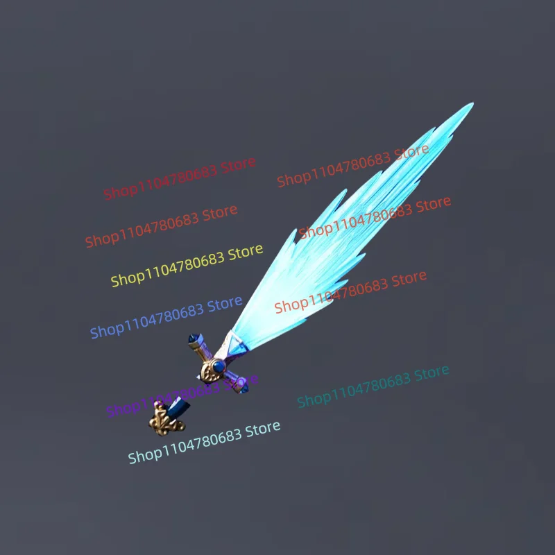 MOC اللبنات شخصية صغيرة يده المؤثرات الخاصة المشتعلة السيف الطويل التجمع نموذج الكرتون أنيمي الملحقات لعبة هدية