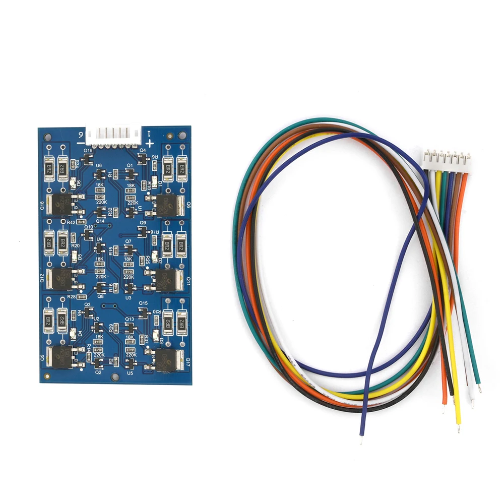 BMS 6S Balance Board Equalization Circuit Lithium Titanate Battery 2.7V Super Farad Capacitor Protection Board