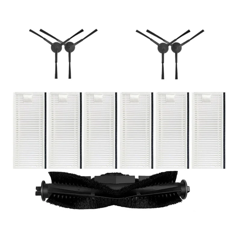 

BHBD-Fit For Thamtu G11 Robot Vacuum Cleaner Filter, Main Side Brush, Rolling Brushes, Replacement Parts Vacuum Accessories 1Set