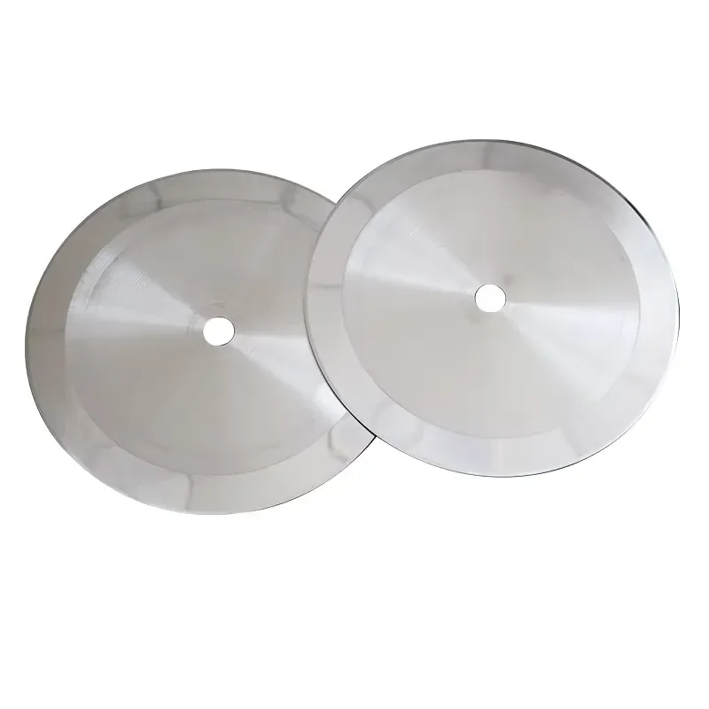 Custom Drawing Services Customizable Circular Paper Tube Cutter Knife 350mm Round Slitting Blade for Industrial Cutting