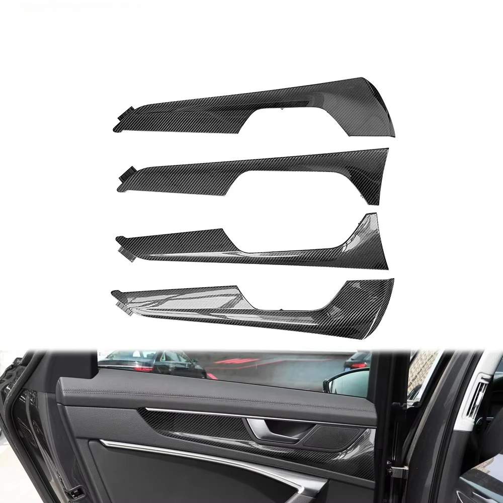 

A6 C8 2020up BFB Carbon Fiber 4PCS True Carbon Fiber Replacement Interior Door Trim