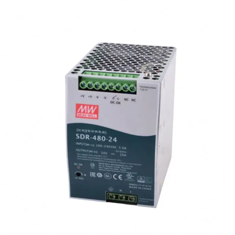 MEAN WELL MW Switching Power Supply SDR-480-24