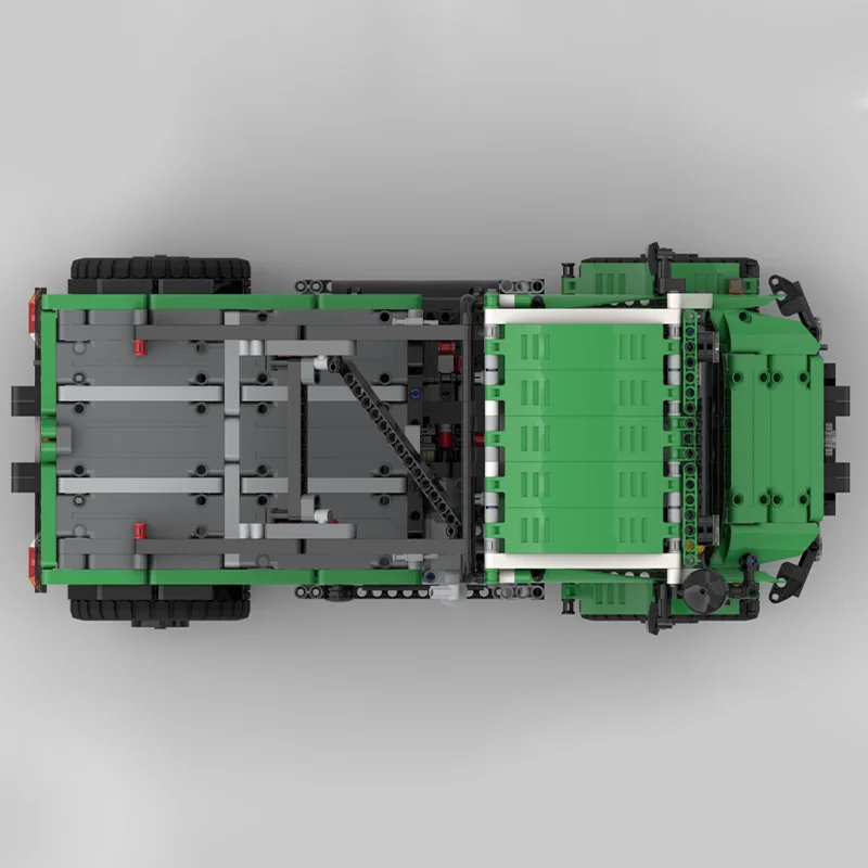 ตัวต่อ MOC Unimog RC รถบรรทุกสำหรับการทดสอบ 1848 ชิ้น ชุดตัวต่อแบบเทคนิค ของขวัญคริสต์มาส ของเล่นประกอบเอง DIY สร้างสรรค์ ฝึกทักษะการเรียนรู้สำหรับเด็ก