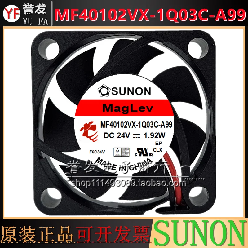 

НОВЫЙ ОРИГИНАЛЬНЫЙ MF40102VX-1Q03C-A99 24 В 4010 40x40x10 мм Охлаждающий ВЕНТИЛЯТОР РАДИАТОР