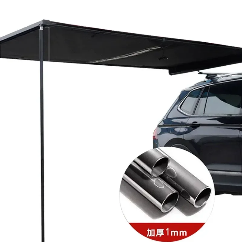 2022 Vehicle Awning Rooftop Pull Out Retractable Tent Shelter, 4x4 Weather-Proof UV50+ Car Side Awning for Jeep/SUV/Truck/Van,