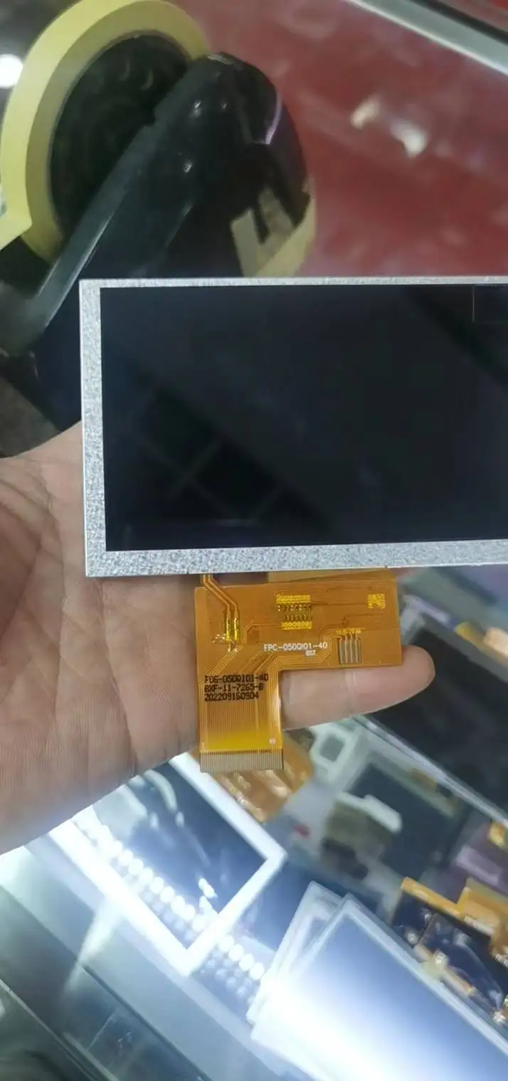 5 "HD 40P 800*480 SH050JGI01 FPC-050Q01-40 F06-050QI01-40 LCD شاشة