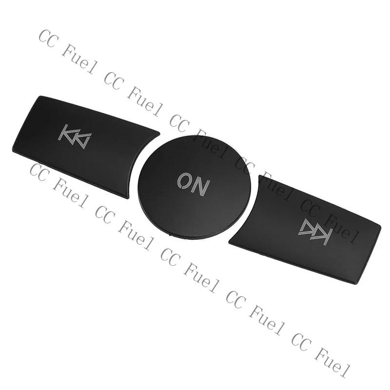 C+ 3pc/Set Volume Button Knob Cover Trim Fit for Mercedes Benz C GLK CLS E Class wu