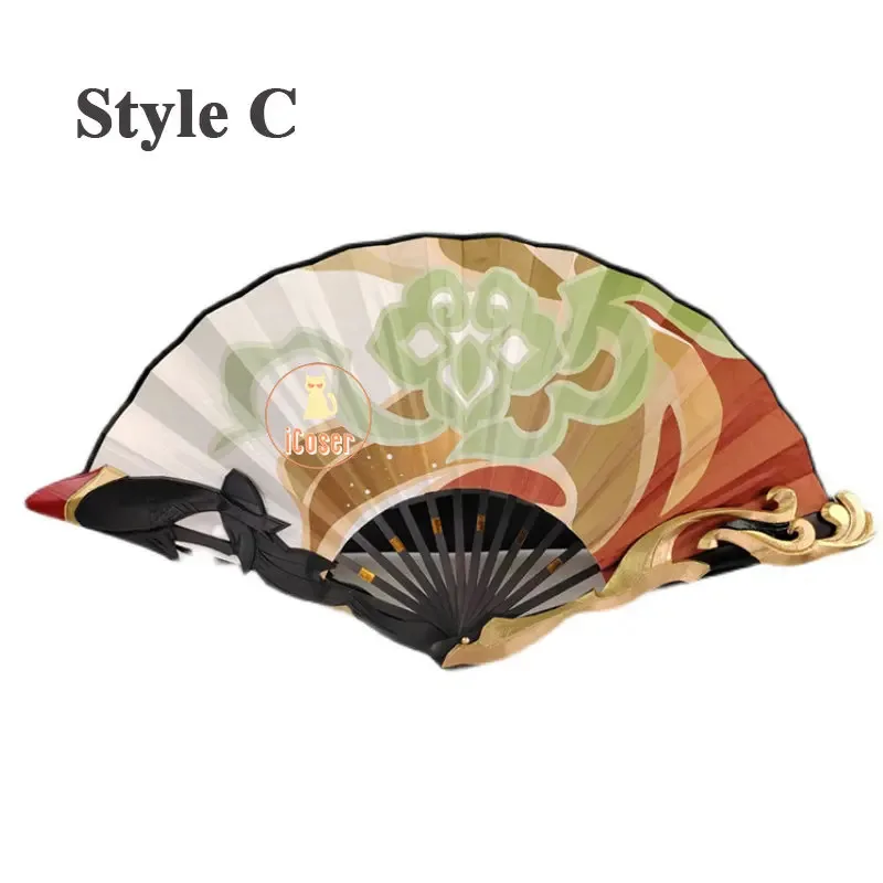 مروحة كوسبلاي تينغيون هونكاي ستار ريل، مروحة قابلة للطي فوكسيان سكاي فيرينج لجنة شيانتشو لوفو، ملحقات حفلات الهالوين، لعبة