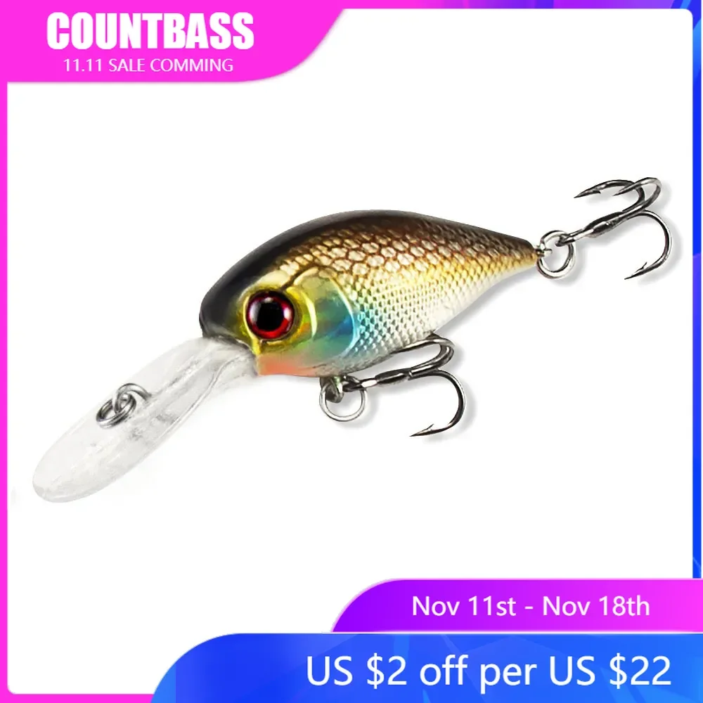 Countbass Floating Crank Bait 37mm 1-29/64