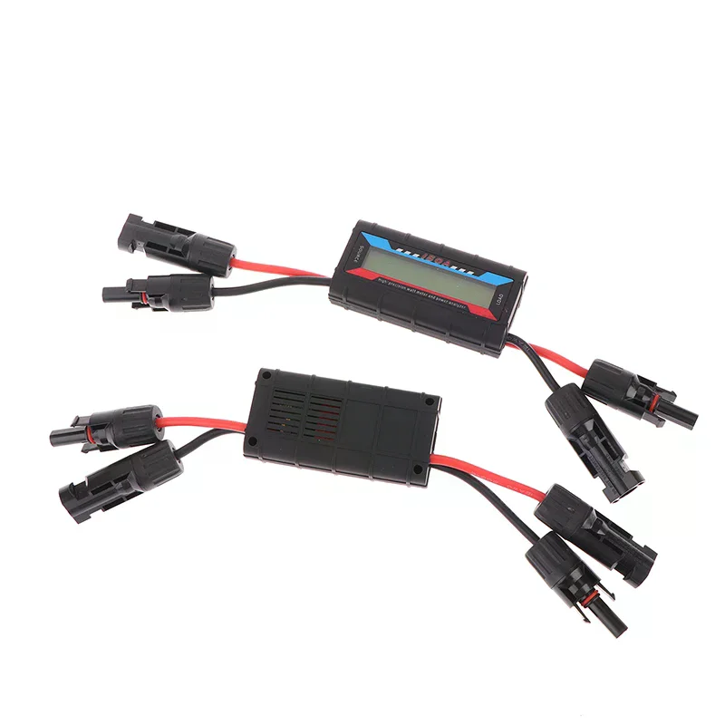 Analyseur de compteur de puissance d'avion modèle RC 150A/200A, compteur de courant, testeur d'énergie solaire avec connecteur photovoltaïque