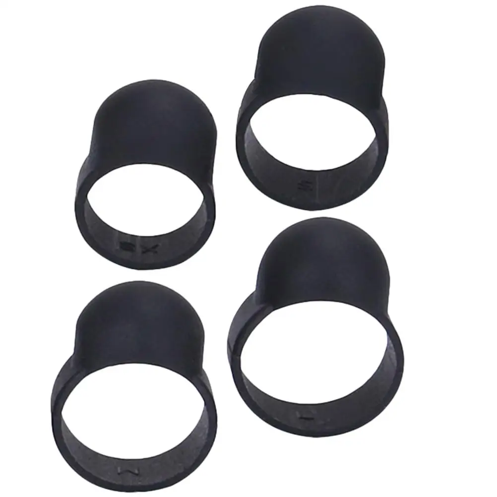 

4 Pcs Ethereal Drum Finger Covers Soft Silicone Hand Pan Accessories Steel Tongue Drum Guards Musical Instrument Parts Practice
