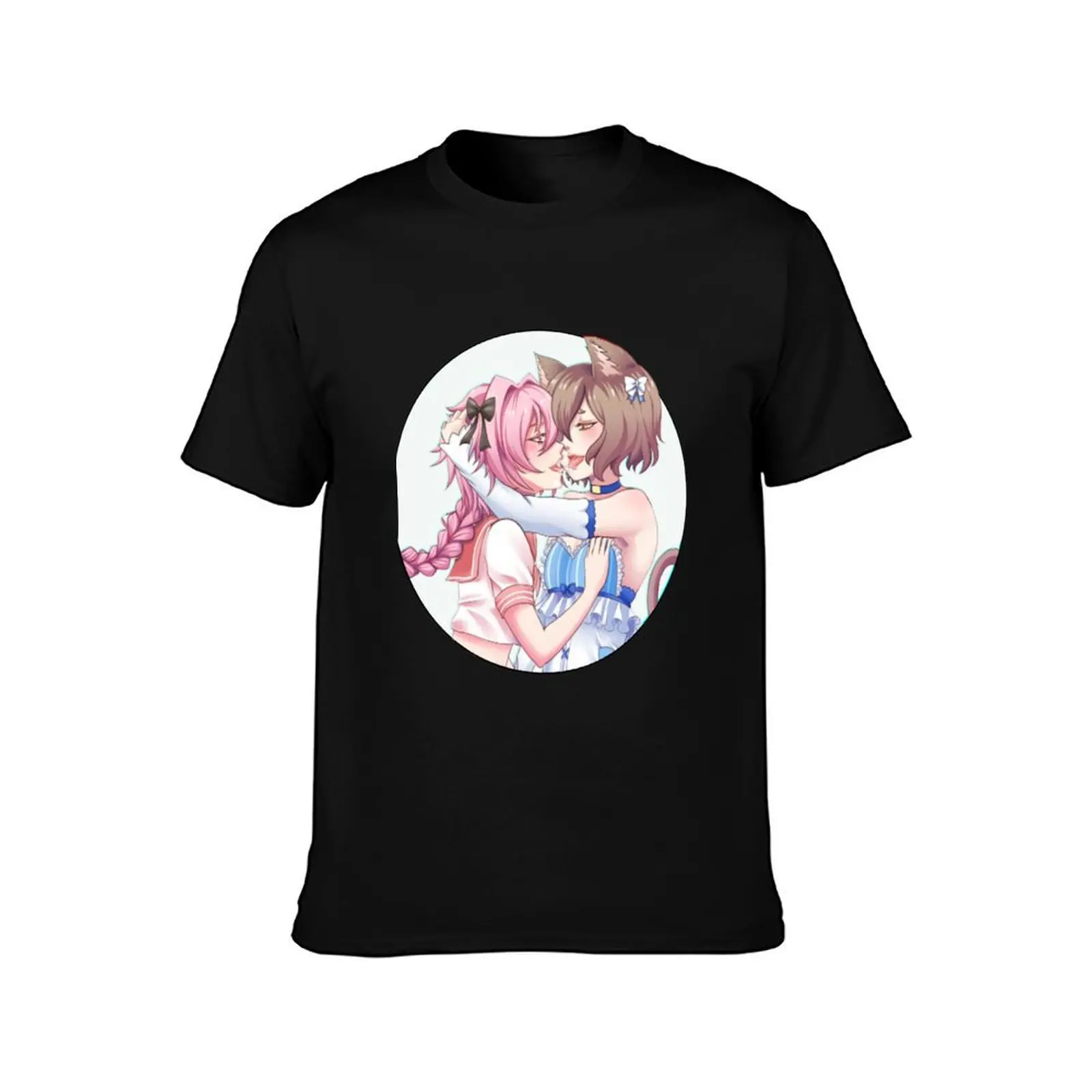 Astolfo x Felix Large Version T-Shirt t shirts for man pack white T-Shirt