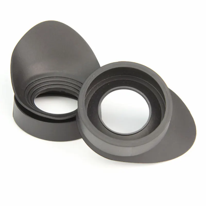 2 PCS 40mm Dia. Rubber Eyepiece Eye Shield Eye Guards Binoculars Microscope Eye Cups