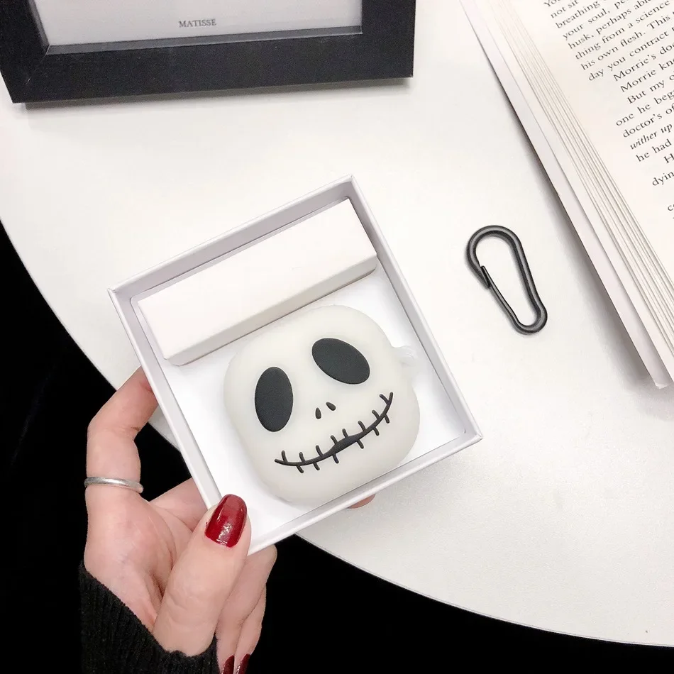 Luminous Cartoon Case for Samsung Galaxy Buds Live /Buds Pro Case Funny Anti-fall Silicone Earphone Case for Galaxy Buds2 Cover