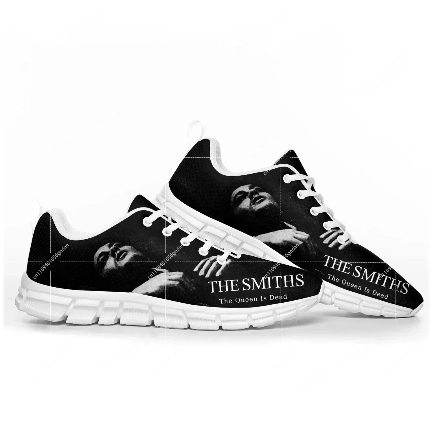 

The Smiths Rock Band Pop Sports Shoes Mens Womens Sneakers Casual Custom Couple Shoes White