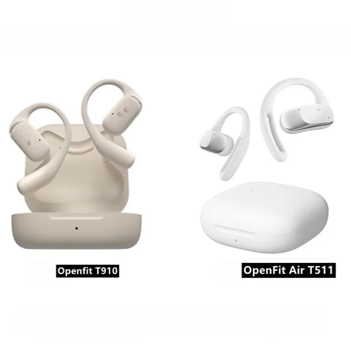 Case for Shokz OpenFit Air T910 T511 Protective Silicone Cute Cartoon Covers Wireless Earbuds Shell TWS Headphone Portable