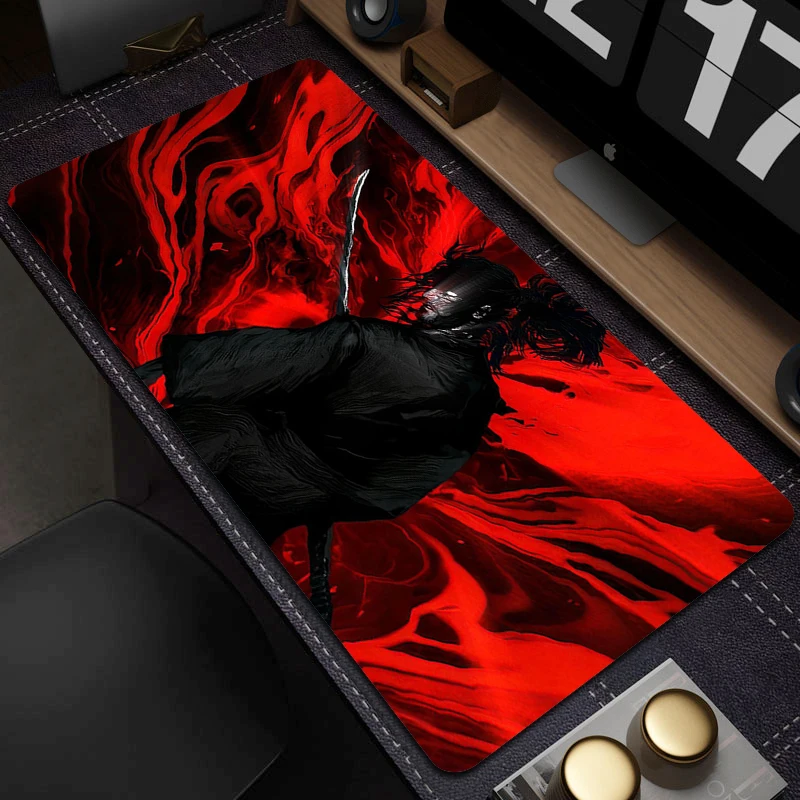 

Samurai Gaming Mouse Pad Vagabond Musashi Air Large Mousepad XXL Gamer Professional 900x400mm Game Mouse Mat Rubber Keyboard Mat