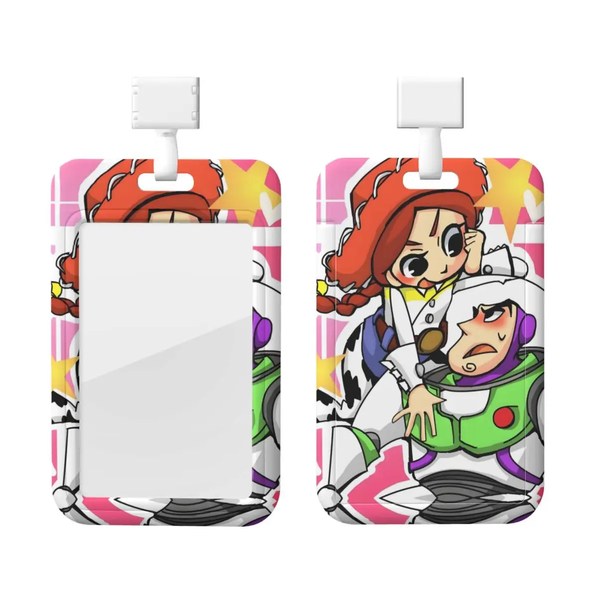 

Custom Toy Story Cartoon Credit Card Holders Neck Strap Lanyard ID Badge Card Holder For Hospitals Nurse Card Holder