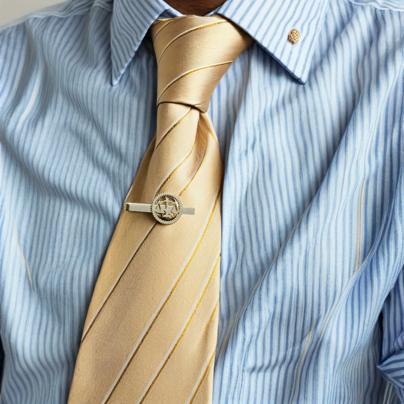 2 Piezas de Clips para Corbata - Scale - Men Formals & Ethnic Wear reseña y precio